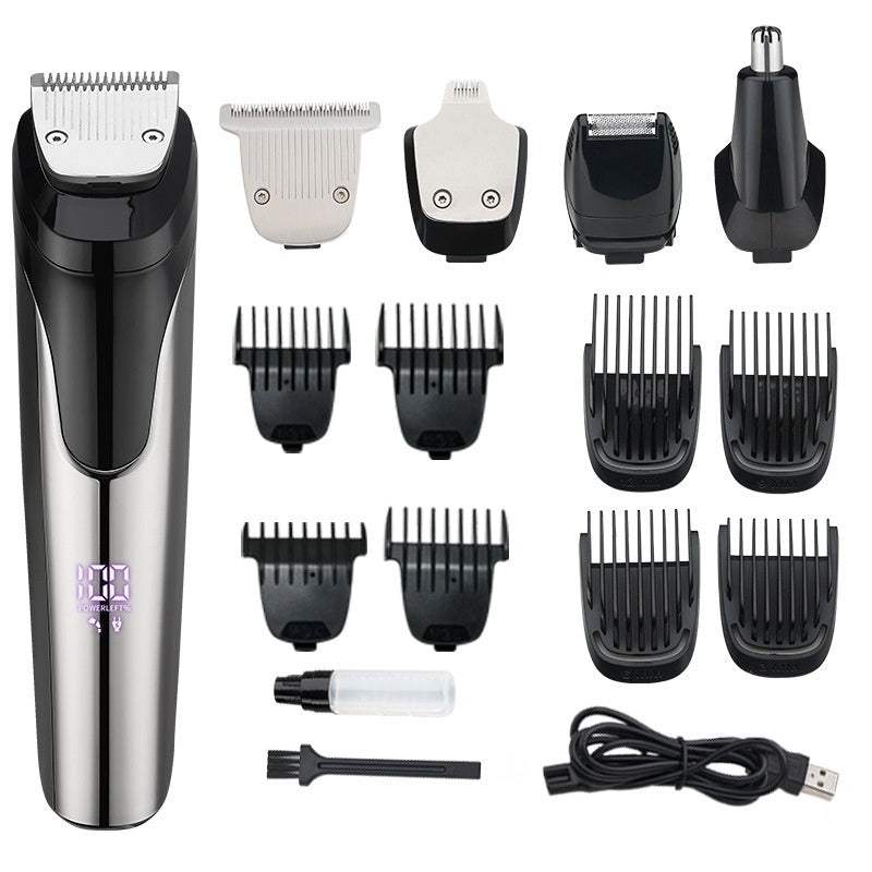 New 5-in-1 Electric Hair Clipper Set For Mens Grooming